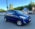 Синий Хендай и10, объемом двигателя 1.25 л и пробегом 160 тыс. км за 5850 $, фото 1 на Automoto.ua