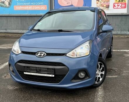 Синій Хендай і10, об'ємом двигуна 1.2 л та пробігом 86 тис. км за 8300 $, фото 1 на Automoto.ua