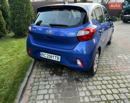 Синий Хендай и10, объемом двигателя 1 л и пробегом 52 тыс. км за 12500 $, фото 17 на Automoto.ua