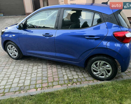Синий Хендай и10, объемом двигателя 1 л и пробегом 52 тыс. км за 12500 $, фото 21 на Automoto.ua