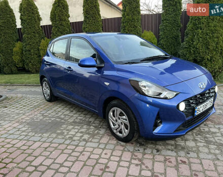 Синий Хендай и10, объемом двигателя 1 л и пробегом 52 тыс. км за 12500 $, фото 10 на Automoto.ua