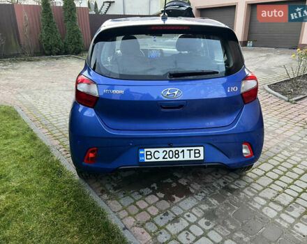 Синий Хендай и10, объемом двигателя 1 л и пробегом 52 тыс. км за 12500 $, фото 19 на Automoto.ua