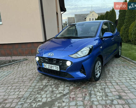 Синий Хендай и10, объемом двигателя 1 л и пробегом 52 тыс. км за 12500 $, фото 3 на Automoto.ua