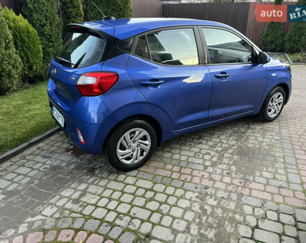 Синий Хендай и10, объемом двигателя 1 л и пробегом 52 тыс. км за 12500 $, фото 14 на Automoto.ua
