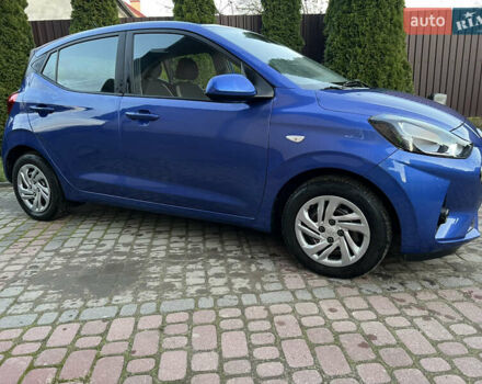 Синий Хендай и10, объемом двигателя 1 л и пробегом 52 тыс. км за 12500 $, фото 11 на Automoto.ua