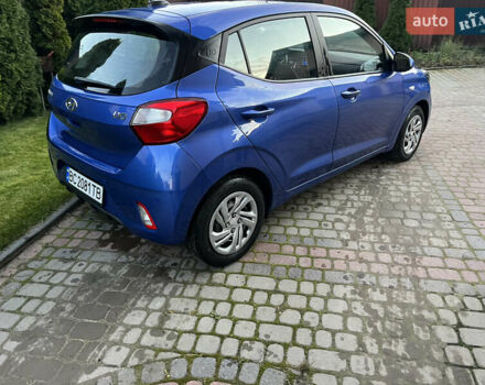 Синий Хендай и10, объемом двигателя 1 л и пробегом 52 тыс. км за 12500 $, фото 15 на Automoto.ua