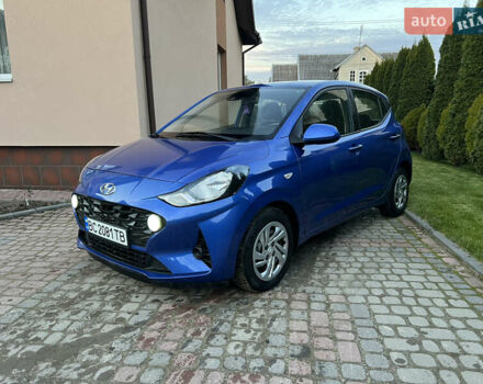 Синий Хендай и10, объемом двигателя 1 л и пробегом 52 тыс. км за 12500 $, фото 2 на Automoto.ua