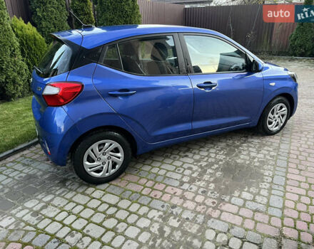 Синий Хендай и10, объемом двигателя 1 л и пробегом 52 тыс. км за 12500 $, фото 13 на Automoto.ua