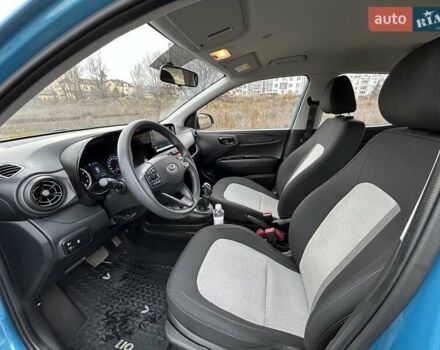 Синий Хендай и10, объемом двигателя 1.2 л и пробегом 97 тыс. км за 13300 $, фото 5 на Automoto.ua