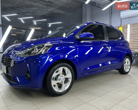Синий Хендай и10, объемом двигателя 1.2 л и пробегом 33 тыс. км за 14800 $, фото 12 на Automoto.ua