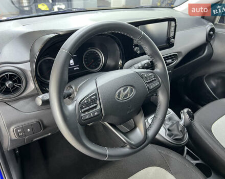 Синий Хендай и10, объемом двигателя 1.2 л и пробегом 33 тыс. км за 14800 $, фото 23 на Automoto.ua