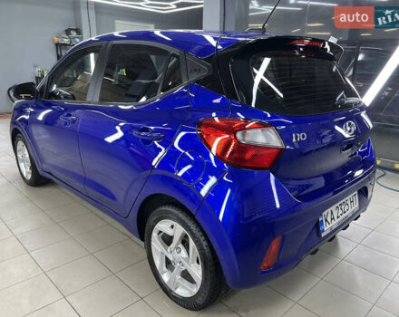 Синий Хендай и10, объемом двигателя 1.2 л и пробегом 33 тыс. км за 14800 $, фото 10 на Automoto.ua