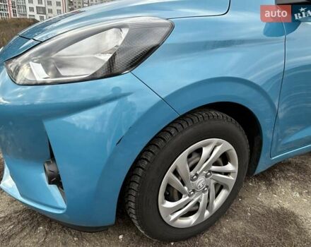 Синий Хендай и10, объемом двигателя 1.2 л и пробегом 97 тыс. км за 13300 $, фото 4 на Automoto.ua
