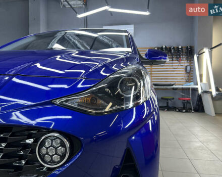 Синий Хендай и10, объемом двигателя 1.2 л и пробегом 33 тыс. км за 14800 $, фото 1 на Automoto.ua