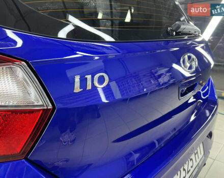 Синий Хендай и10, объемом двигателя 1.2 л и пробегом 33 тыс. км за 14800 $, фото 5 на Automoto.ua