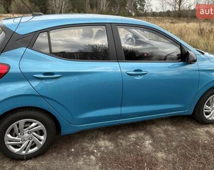 Синий Хендай и10, объемом двигателя 1.2 л и пробегом 97 тыс. км за 13300 $, фото 2 на Automoto.ua