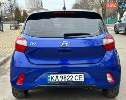 Синий Хендай и10, объемом двигателя 1.2 л и пробегом 60 тыс. км за 12300 $, фото 6 на Automoto.ua