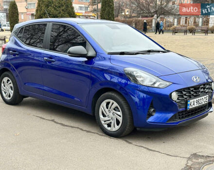 Синий Хендай и10, объемом двигателя 1.2 л и пробегом 60 тыс. км за 12300 $, фото 10 на Automoto.ua