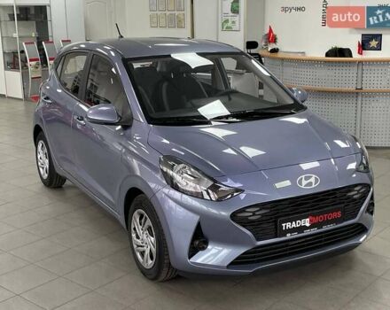 Синий Хендай и10, объемом двигателя 1 л и пробегом 1 тыс. км за 16990 $, фото 1 на Automoto.ua