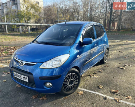 Синий Хендай и10, объемом двигателя 1.2 л и пробегом 189 тыс. км за 5200 $, фото 1 на Automoto.ua