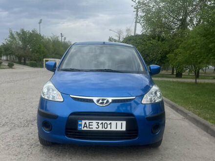 Хендай и10 2008 в Кривом Роге на Automoto.ua Синий Хендай и10, объемом двигателя 1.09 л и пробегом 115 тыс. км за 4100 $, фото 1 на Automoto.ua