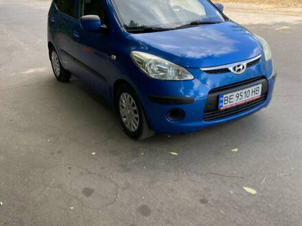 Хендай и10 2008 в Херсоне на Automoto.ua Синий Хендай и10, объемом двигателя 1.09 л и пробегом 130 тыс. км за 5100 $, фото 1 на Automoto.ua