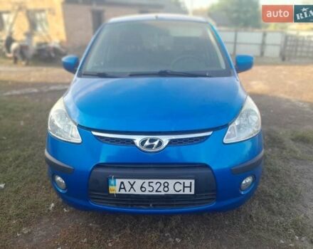 Синій Хендай і10, об'ємом двигуна 1.2 л та пробігом 125 тис. км за 5700 $, фото 1 на Automoto.ua