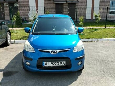 Хендай и10 2010 в Борисполе на Automoto.ua Синий Хендай и10, объемом двигателя 1.09 л и пробегом 141 тыс. км за 5800 $, фото 1 на Automoto.ua