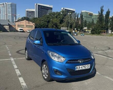 Синій Хендай і10, об'ємом двигуна 1.09 л та пробігом 115 тис. км за 6500 $, фото 1 на Automoto.ua