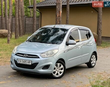 Синий Хендай и10, объемом двигателя 1.09 л и пробегом 142 тыс. км за 6700 $, фото 1 на Automoto.ua
