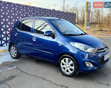 Синий Хендай и10, объемом двигателя 1.25 л и пробегом 127 тыс. км за 5999 $, фото 1 на Automoto.ua