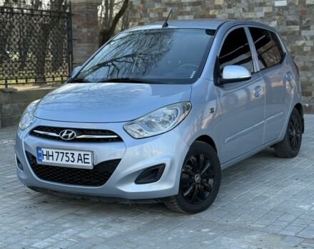 Синий Хендай и10, объемом двигателя 1.2 л и пробегом 110 тыс. км за 5000 $, фото 1 на Automoto.ua