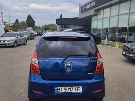 Синій Хендай і10, об'ємом двигуна 1.2 л та пробігом 163 тис. км за 5999 $, фото 1 на Automoto.ua