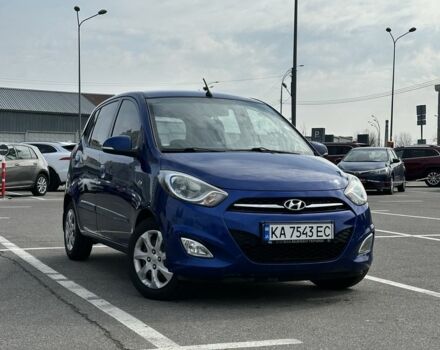 Синий Хендай и10, объемом двигателя 1.2 л и пробегом 160 тыс. км за 6800 $, фото 1 на Automoto.ua