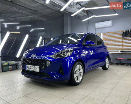 Синій Хендай і10, об'ємом двигуна 1.2 л та пробігом 33 тис. км за 14800 $, фото 1 на Automoto.ua