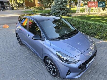 Синий Хендай и10, объемом двигателя 1.2 л и пробегом 2 тыс. км за 18800 $, фото 1 на Automoto.ua