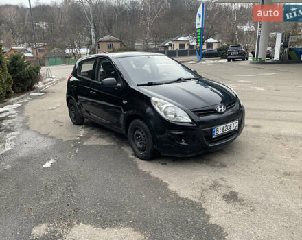 Чорний Хендай і20, об'ємом двигуна 1.25 л та пробігом 185 тис. км за 4500 $, фото 1 на Automoto.ua