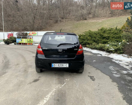 Чорний Хендай і20, об'ємом двигуна 1.25 л та пробігом 185 тис. км за 4500 $, фото 3 на Automoto.ua