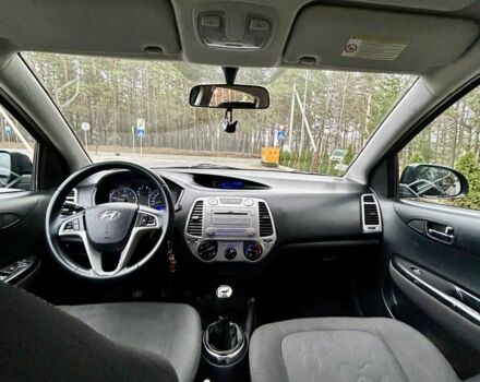 Черный Хендай и20, объемом двигателя 1.4 л и пробегом 216 тыс. км за 4950 $, фото 6 на Automoto.ua