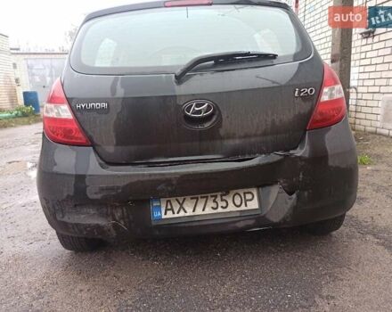 Чорний Хендай і20, об'ємом двигуна 1.2 л та пробігом 190 тис. км за 3999 $, фото 1 на Automoto.ua