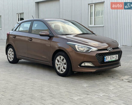 Коричневий Хендай і20, об'ємом двигуна 1.2 л та пробігом 67 тис. км за 9800 $, фото 5 на Automoto.ua