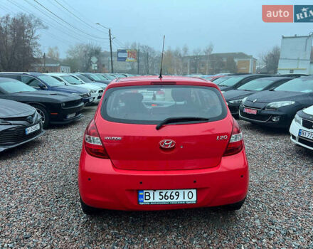 Червоний Хендай і20, об'ємом двигуна 1.4 л та пробігом 130 тис. км за 7900 $, фото 5 на Automoto.ua