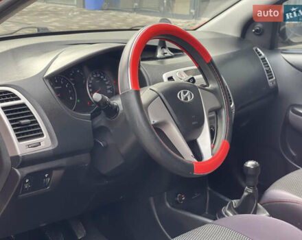 Красный Хендай и20, объемом двигателя 1.25 л и пробегом 220 тыс. км за 4450 $, фото 15 на Automoto.ua