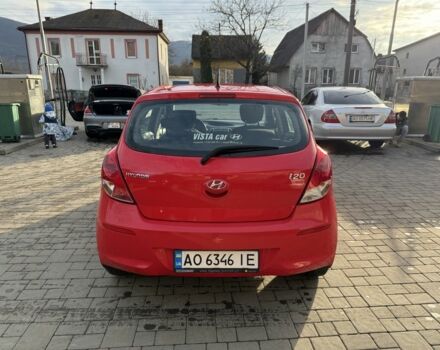 Красный Хендай и20, объемом двигателя 1.2 л и пробегом 165 тыс. км за 6700 $, фото 3 на Automoto.ua