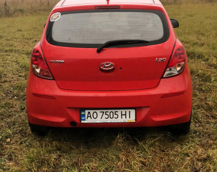Червоний Хендай і20, об'ємом двигуна 1.2 л та пробігом 225 тис. км за 6100 $, фото 1 на Automoto.ua