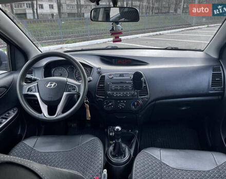 Серый Хендай и20, объемом двигателя 1.25 л и пробегом 215 тыс. км за 4500 $, фото 15 на Automoto.ua