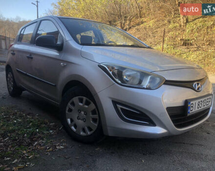 Серый Хендай и20, объемом двигателя 1.12 л и пробегом 215 тыс. км за 6500 $, фото 1 на Automoto.ua