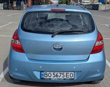 Синий Хендай и20, объемом двигателя 1.25 л и пробегом 230 тыс. км за 4900 $, фото 1 на Automoto.ua