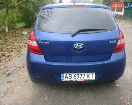 Хендай и20 2011 в Виннице на Automoto.ua Синий Хендай и20, объемом двигателя 1.25 л и пробегом 106 тыс. км за 4300 $, фото 1 на Automoto.ua