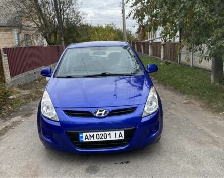Синий Хендай и20, объемом двигателя 1.4 л и пробегом 240 тыс. км за 5300 $, фото 1 на Automoto.ua